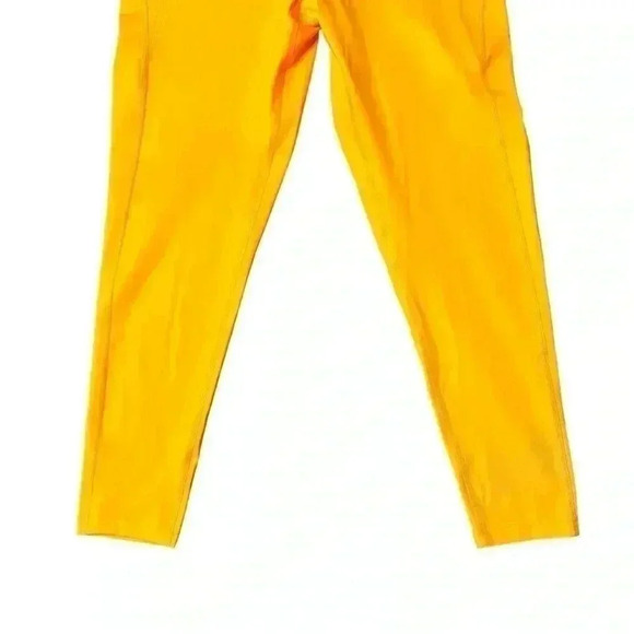 Girlfriend Collective Compressive High-Rise Legging Yellow Medium - Picture 3 of 6